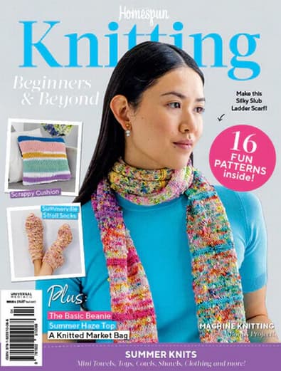 Homespun Knitting Magazine #4 cover