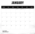 2026 Adventure Bike Calendar alternate 2