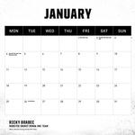 2027 Adventure Bike Calendar alternate 2