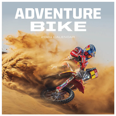 2024 Adventure Bike Calendar cover