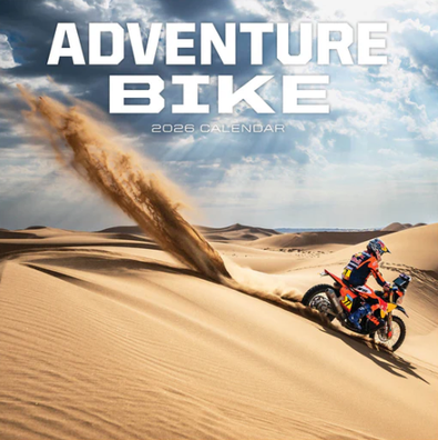 2026 Adventure Bike Calendar cover