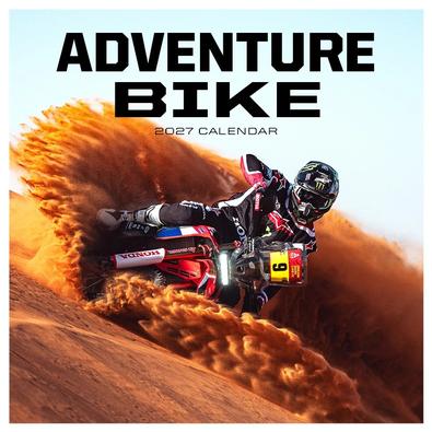 2027 Adventure Bike Calendar cover