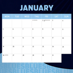 2026 AFL Carlton Blues Calendar alternate 2