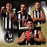 2027 AFL Collingwood Magpies Calendar