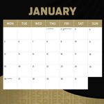 2026 AFL Collingwood Magpies Calendar alternate 2