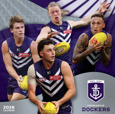 2026 AFL Fremantle Dockers Calendar cover