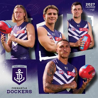 2027 AFL Fremantle Dockers Calendar cover