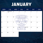 2024 AFL Geelong Cats Calendar alternate 1