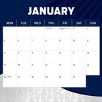 2026 AFL Geelong Cats Calendar alternate 2