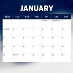 2027 AFL Geelong Cats Calendar alternate 2