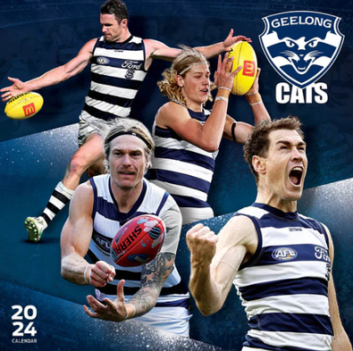 2024 AFL Geelong Cats Calendar cover