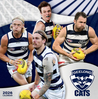 2026 AFL Geelong Cats Calendar cover
