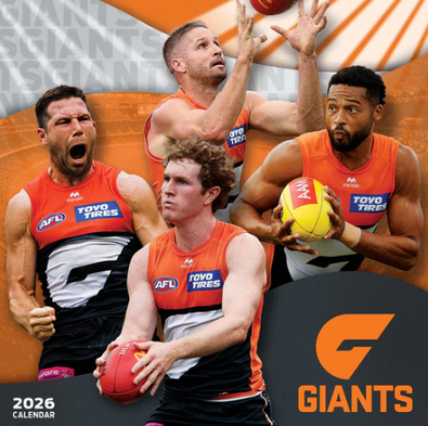2026 AFL Greater Western Sydney Giants Calendar cover
