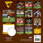 2026 AFL Hawthorn Hawks Calendar alternate 3