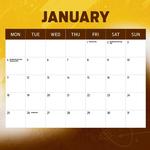 2027 AFL Hawthorn Hawks Calendar alternate 2