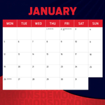 2026 AFL Melbourne Demons Calendar alternate 2