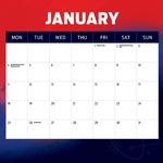 2027 AFL Melbourne Demons Calendar alternate 2