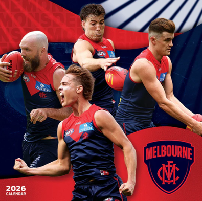2026 AFL Melbourne Demons Calendar cover