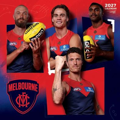 2027 AFL Melbourne Demons Calendar cover