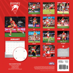 2026 AFL Sydney Swans Calendar alternate 3