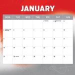 2027 AFL Sydney Swans Calendar alternate 2