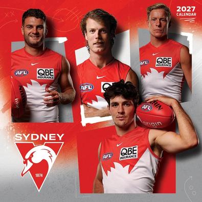 2027 AFL Sydney Swans Calendar cover