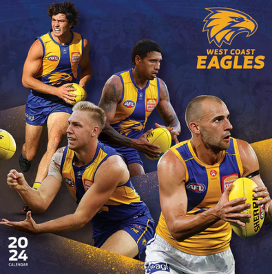 2024 AFL West Coast Eagles Calendar cover