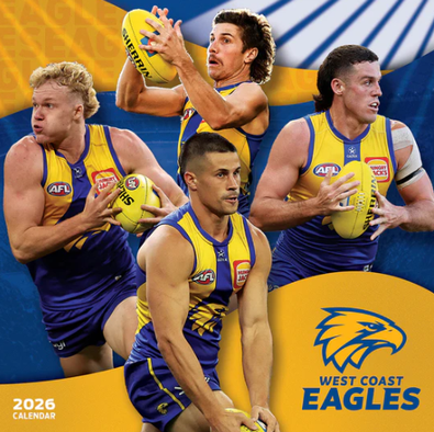 2026 AFL West Coast Eagles Calendar cover