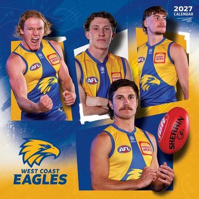 2027 AFL West Coast Eagles Calendar cover