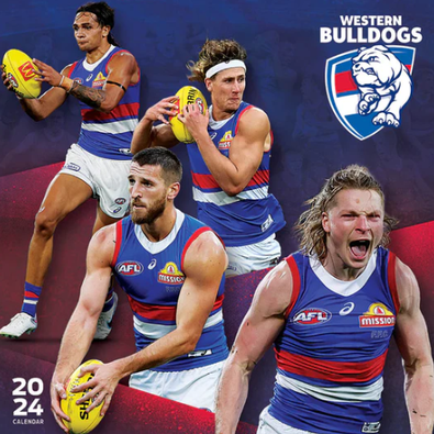 2024 AFL Western Bulldogs Calendar cover