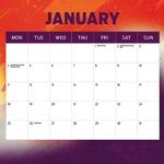 2027 AFL Womens Calendar alternate 2