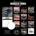 2026 American Muscle Cars Calendar alternate 3