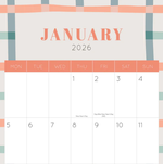 2026 Big Dates Easy to See Calendar alternate 1