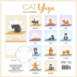 2024 Cat Yoga Calendar alternate 3