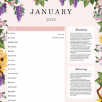 2024 Gardeners Almanac Calendar alternate 1