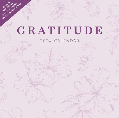 2024 Gratitude Calendar cover