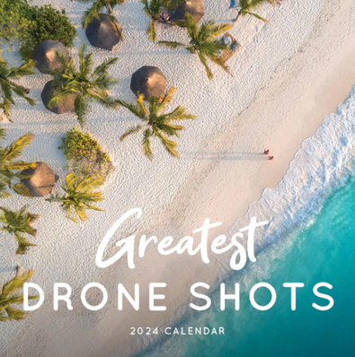 2024 Greatest Drone Shots Calendar cover