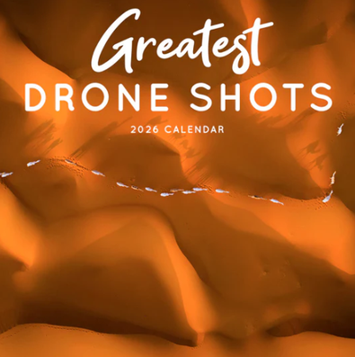 2026 Greatest Drone Shots Calendar cover