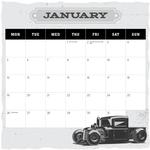 2026 Hot Utes Calendar alternate 2