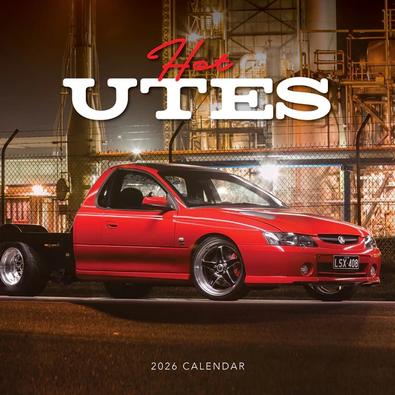 2026 Hot Utes Calendar cover