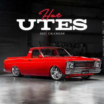 2027 Hot Utes Calendar cover