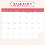 2026 Japan Calendar alternate 2