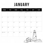 2026 Our Australia Lighthouses Calendar alternate 2