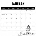 2027 Our Australia Lighthouses Calendar alternate 2