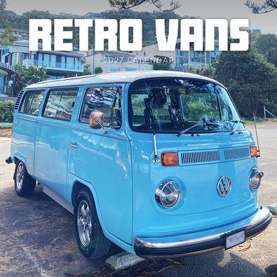 2027 Retro Vans Calendar cover