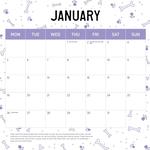 2026 Staffordshire Bull Terriers Calendar alternate 2