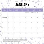 2027 Staffordshire Bull Terriers Calendar alternate 2