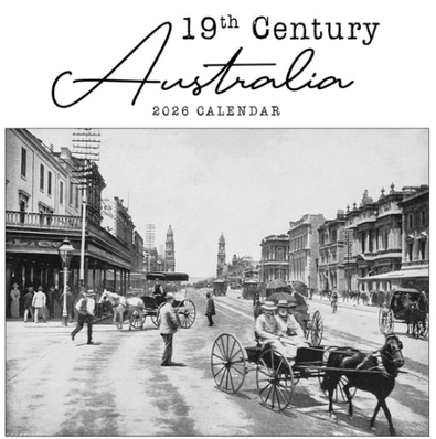 2026 19th Century Australia Calendar cover