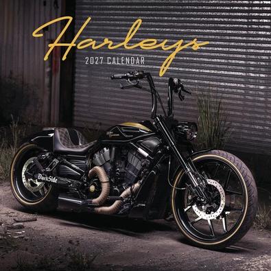 2027 Harleys Calendar cover
