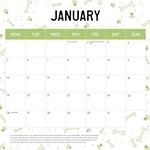 2026 Jack Russells Calendar alternate 2